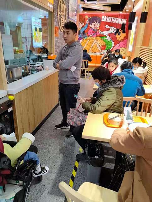熱烈祝賀河南鄭州如意餛飩瀚海海尚店盛大開業，祝老板財源廣進！