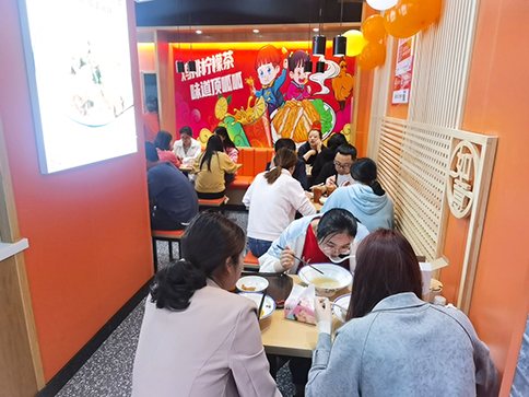 熱烈祝賀江蘇常州如意餛飩潘家店盛大開業！