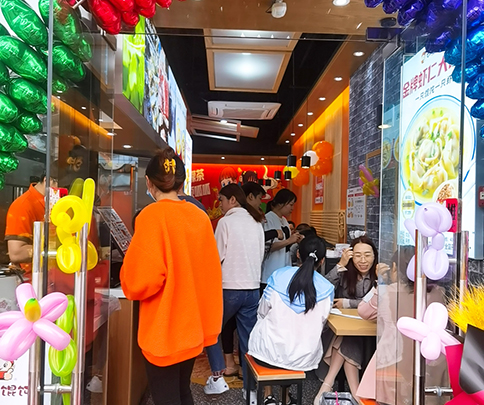 熱烈祝賀江蘇常州如意餛飩潘家店盛大開業！